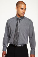 Men's Semi Cateway Collar Long Sleeve